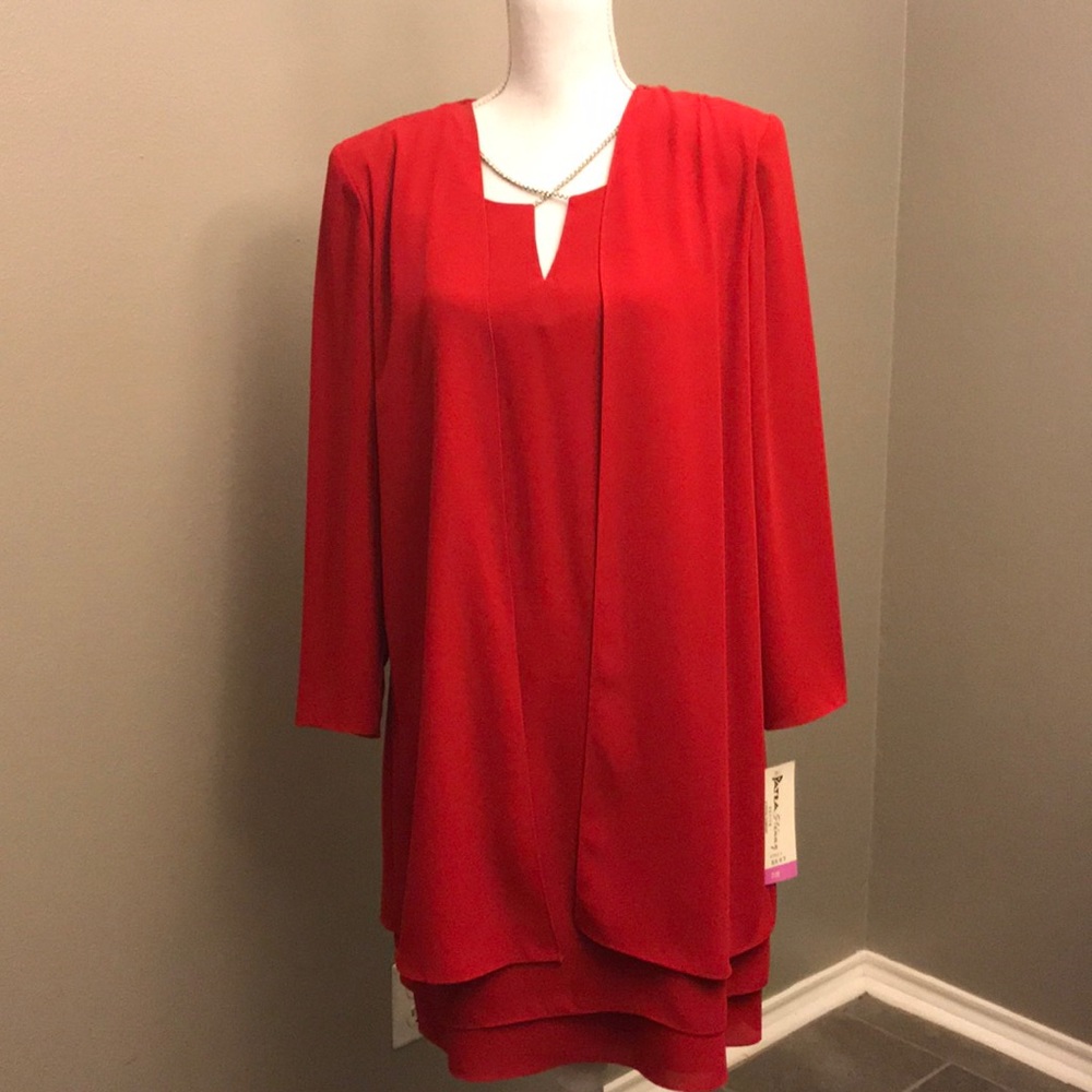 PATRA Red Special Occasion Dress NWT